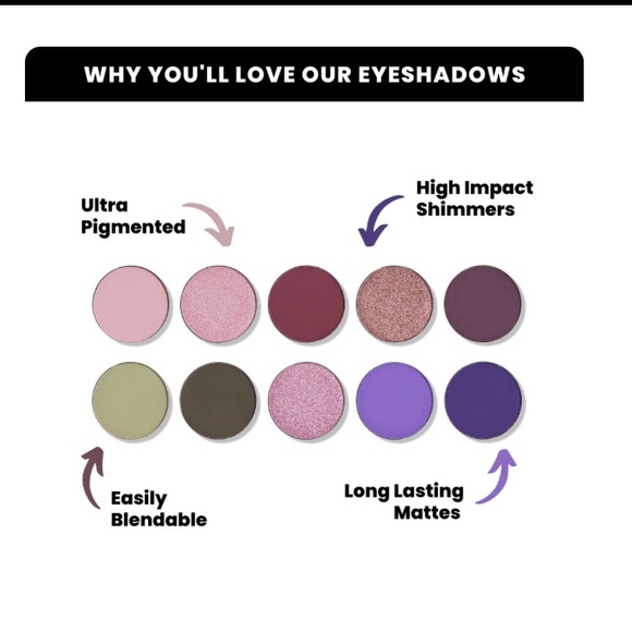 Ace Beautē violet sage eye palette - Picture 6 of 8